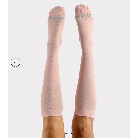 Clove Just Pink Compression Socks Sz Small breathable fabric for all day women - Picture 6 of 7